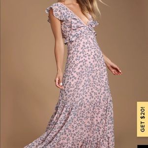 Lulus Darling Daydream Maxi Dress